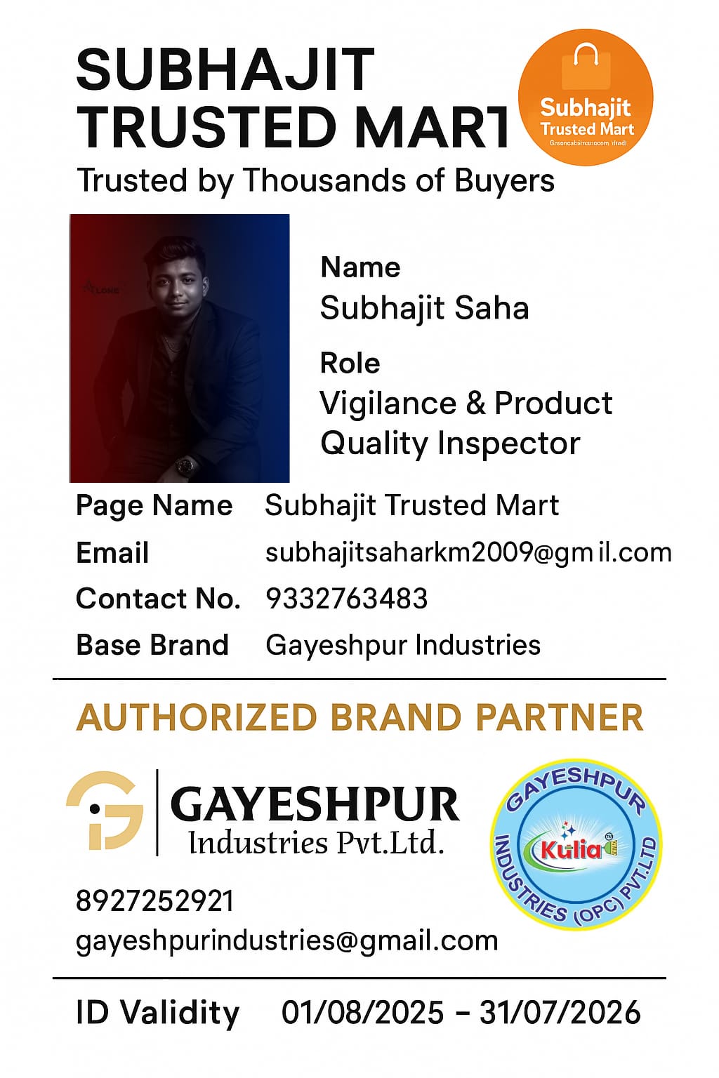 Subhajit Trusted Mart